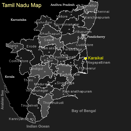 Tamil Nadu Map